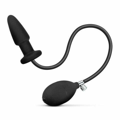 EasyToys - Nadmuchiwany Korek Anatomiczny Czarny z Zaworem Bezpieczeństwa