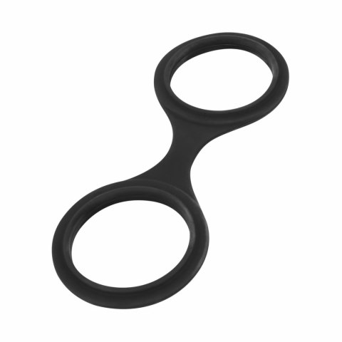 EasyToys Opaski Silikonowe Flexible Cuffs Czarny Regulowany Rozmiar