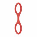 EasyToys Opaski Silikonowe Regulowane Czerwone - Komfortowy System Zapięć
