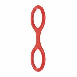 EasyToys Opaski Silikonowe Regulowane Czerwone - Komfortowy System Zapięć