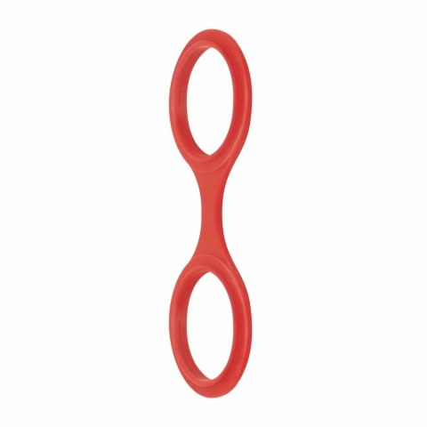 EasyToys Opaski Silikonowe Regulowane Czerwone - Komfortowy System Zapięć