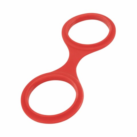 EasyToys Opaski Silikonowe Regulowane Czerwone - Komfortowy System Zapięć