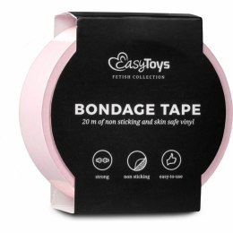 Easytoys Fetish Collection Taśma do Tworzenia Wiązań 20m Rożowa