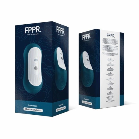 FPPR Squeezable - Elastyczna maszyna intymna z wibracjami, USB, wodoodporna