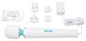 Le WAND Classique Plug-In Wand Massage biały 33 cm 10 trybow masażu