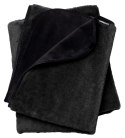 Liberator Faux Fur Fascinator Black narzuta dwustronna 183x137 cm