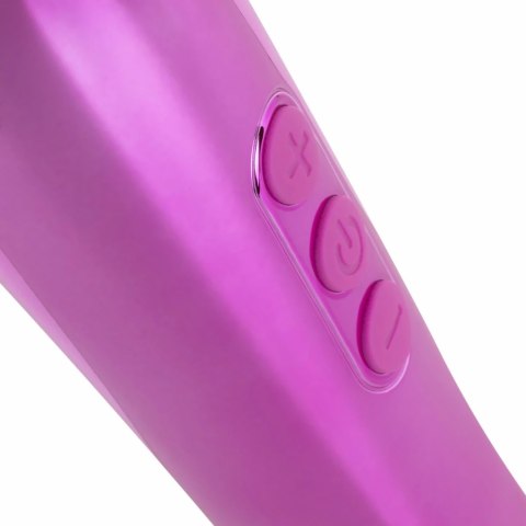 MyMagicWand Rożowy Masażer do Ciała z 6 Trybami i 7 Wzorcami Wibracji
