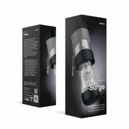 Nexus Alpha Surge Czarna Maszyna Intymna z Rotacją i Systemem Ssącym