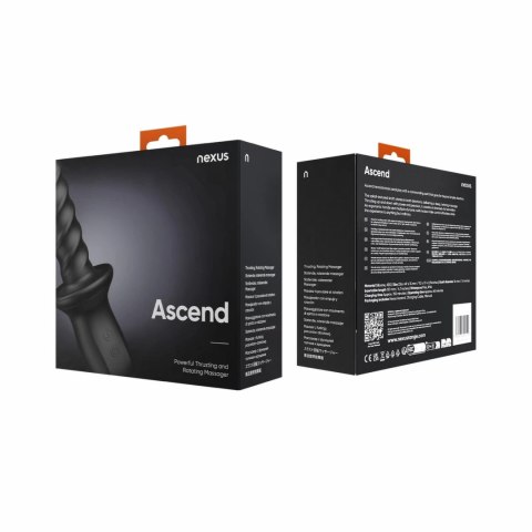 Nexus Ascend Black - System z funkcją ruchu i rotacji, ergonomiczny
