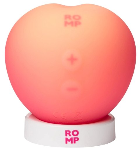 ROMP Pink Peach - kompaktowy stymulator z technologią powietrzną, rożowy