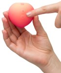 ROMP Pink Peach - kompaktowy stymulator z technologią powietrzną, rożowy