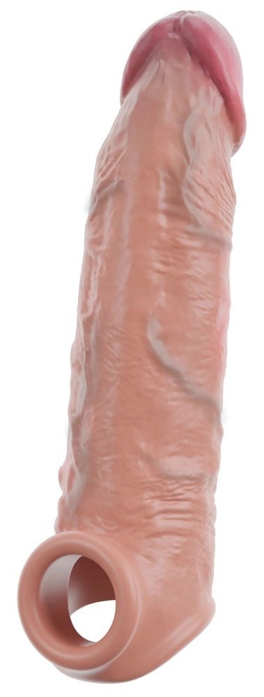 Realistixxx Extension Sleeve silikonowy, wydłużający, naturalny 20,5 cm