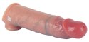 Realistixxx Extension Sleeve silikonowy, wydłużający, naturalny 20,5 cm
