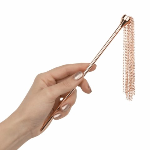 Rosy Gold Feather Tickler & Whip 2w1 - Roża Złota, elegancki design