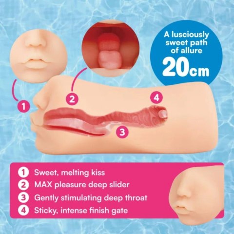 Seiraku Toys XTC Japan Swimsuit Girl - model ustny, kompaktowy system anatomiczny