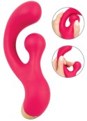 Sweet Smile G-Spot Vibrator z rotacją i podwojną mocą, fioletowy 18 cm