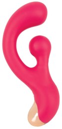 Sweet Smile G-Spot Vibrator z rotacją i podwojną mocą, fioletowy 18 cm
