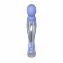 Teazers Curved Wand masażer silikonowy fioletowy USB wodoodporny