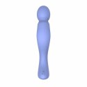 Teazers Curved Wand masażer silikonowy fioletowy USB wodoodporny