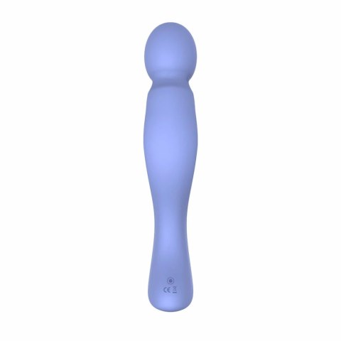 Teazers Curved Wand masażer silikonowy fioletowy USB wodoodporny