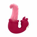 Teazers Double Tongue Pink - Model dwusilnikowy, silikonowy IPX7