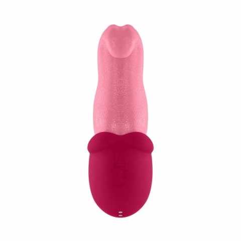 Teazers Double Tongue Pink - Model dwusilnikowy, silikonowy IPX7