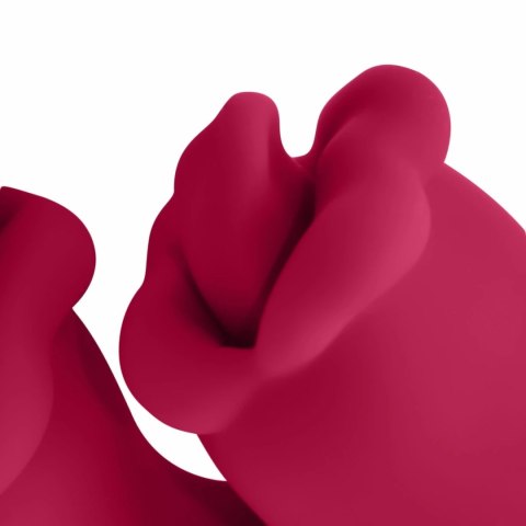 Teazers Double Tongue Pink - Model dwusilnikowy, silikonowy IPX7