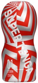 Tenga Super Storm Crash - jednorazowa maszyna intymna, system Vacuum, 16 cm