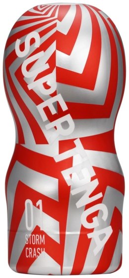 Tenga Super Storm Crash - jednorazowa maszyna intymna, system Vacuum, 16 cm