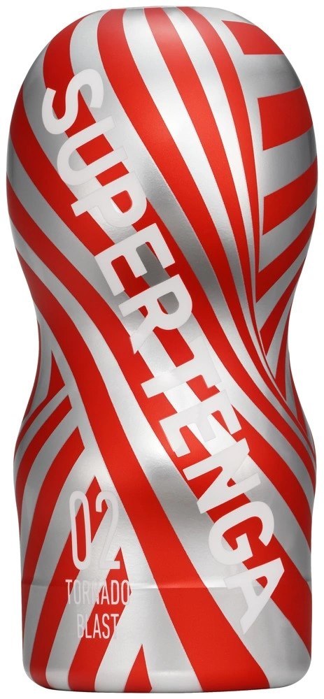 Tenga Super Tenga Tornado Blast - jednorazowa maszyna intymna, 16 cm
