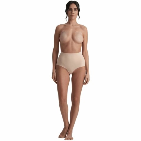 Bye Bra Rabbit Silicone Cups XL beżowe - samoprzylepne miseczki silikonowe