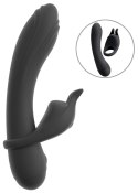 Couples Choice Duo Vibrator 3w1 z pierścieniem, silikonowy, wodoodporny
