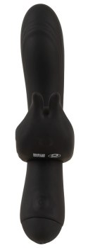 Couples Choice Duo Vibrator 3w1 z pierścieniem, silikonowy, wodoodporny