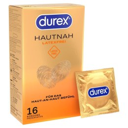 Durex Hautnah Latexfrei 16 szt. anatomiczne prezerwatywy bez lateksu