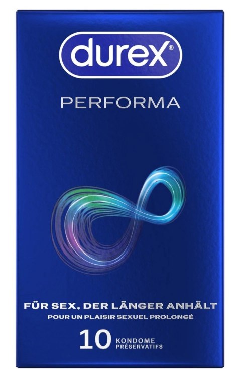 Durex Performa 10 szt. prezerwatywy Easy-On z opoźniającym żelem