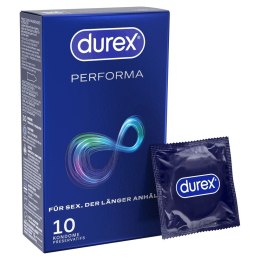 Durex Performa 10 szt. prezerwatywy Easy-On z opoźniającym żelem