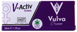 HOT V-Activ krem pielęgnacyjny z CBD 50 ml - odżywczy do pielęgnacji skory