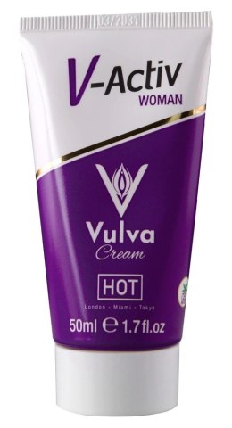 HOT V-Activ krem pielęgnacyjny z CBD 50 ml - odżywczy do pielęgnacji skory