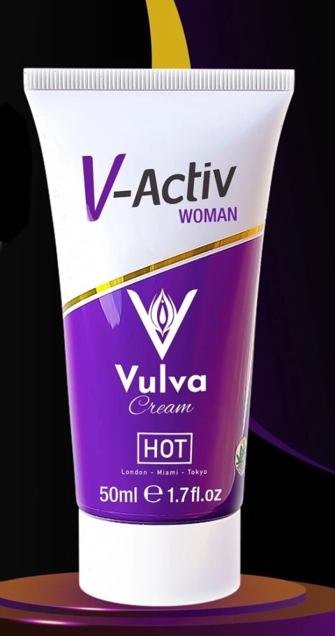HOT V-Activ krem pielęgnacyjny z CBD 50 ml - odżywczy do pielęgnacji skory