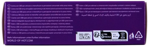 HOT V-Activ krem pielęgnacyjny z CBD 50 ml - odżywczy do pielęgnacji skory