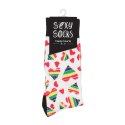 Happy Hearts Socks skarpetki SHOTS EU 36-41 kolorowe serca