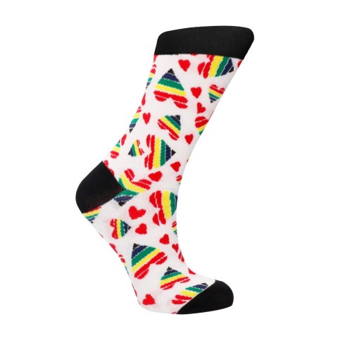 Happy Hearts Socks skarpetki SHOTS EU 36-41 kolorowe serca