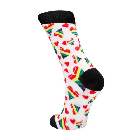 Happy Hearts Socks skarpetki SHOTS EU 36-41 kolorowe serca