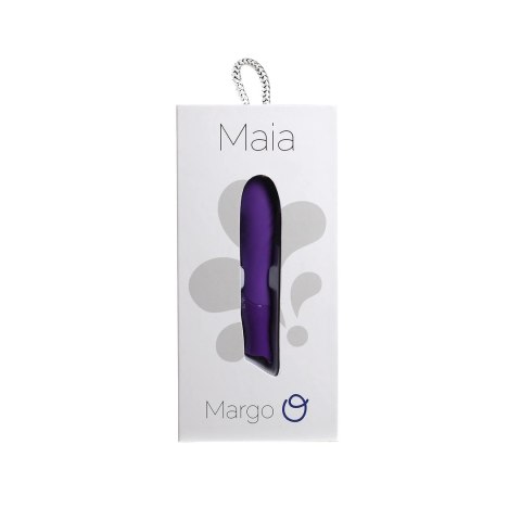 Margo Silicone - Wibrator silikonowy 10 trybow, miękka powierzchnia