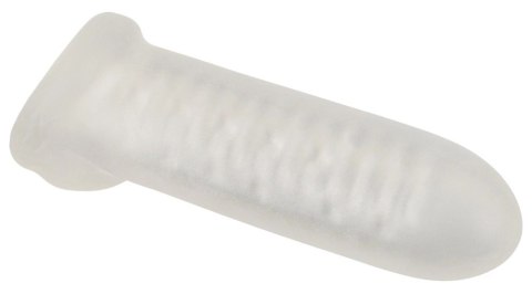 Rebel Sleeve L - powiększająca osłona intymna z pierścieniem, przezroczysta