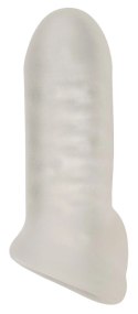 Rebel Sleeve M - Elastyczna nakładka powiększająca z pierścieniem, TPE