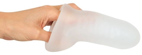 Rebel Sleeve M - Elastyczna nakładka powiększająca z pierścieniem, TPE