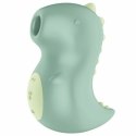 Satisfyer Din-OOOH - Wibrujący stymulator powietrzny, silikon, IPX7, zielony