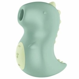 Satisfyer Din-OOOH - Wibrujący stymulator powietrzny, silikon, IPX7, zielony