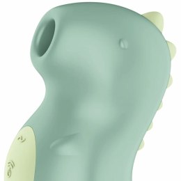 Satisfyer Din-OOOH - Wibrujący stymulator powietrzny, silikon, IPX7, zielony